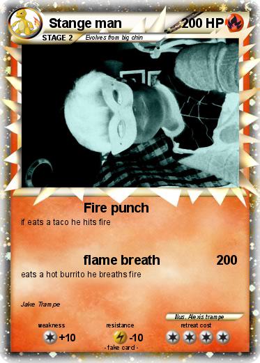 Pokemon Stange man