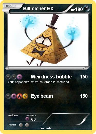 Pokemon Bill cicher EX