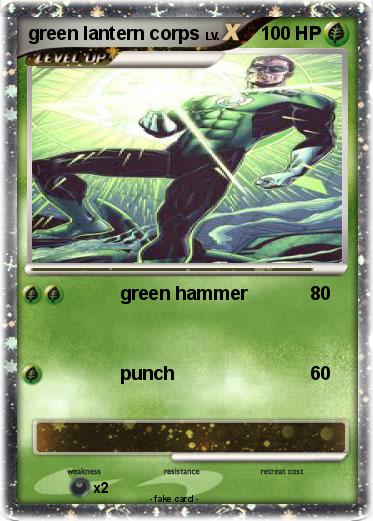 Pokemon green lantern corps