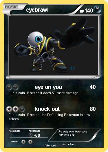 Pokemon eyebrawl