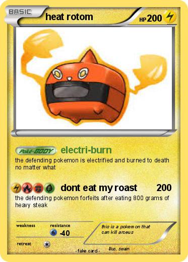 Pokemon heat rotom
