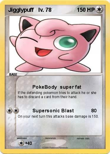 Pokemon Jigglypuff   lv. 78