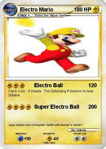 Pokemon Electro Mario