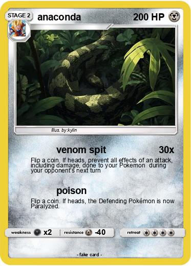 Pokemon anaconda
