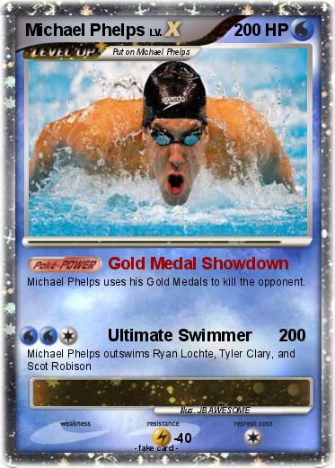 Pokemon Michael Phelps