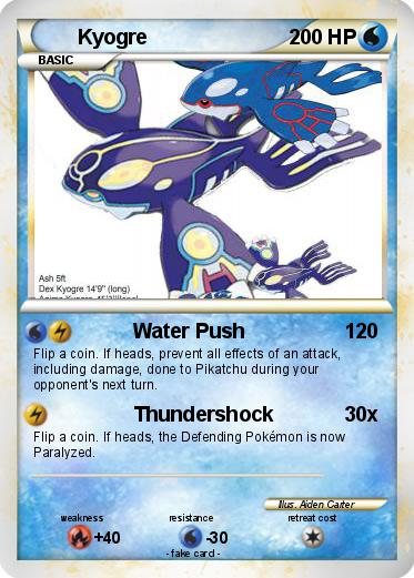 Pokemon Kyogre
