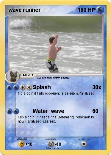 Pokemon wave runner