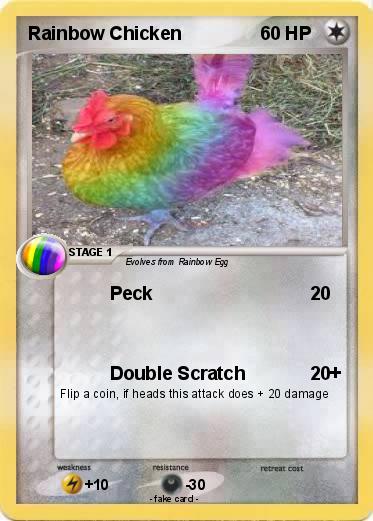 Pokemon Rainbow Chicken