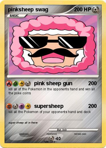 Pokemon pinksheep swag