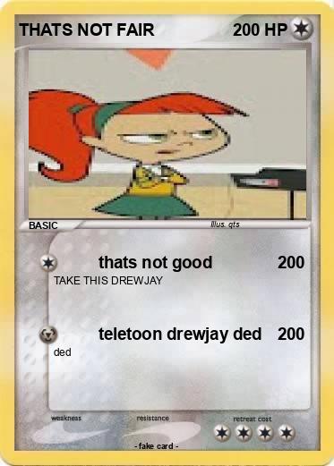 Pokemon THATS NOT FAIR