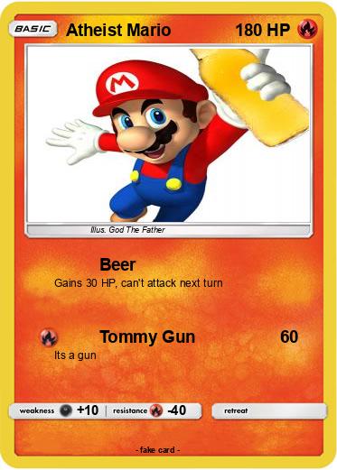 Pokemon Atheist Mario