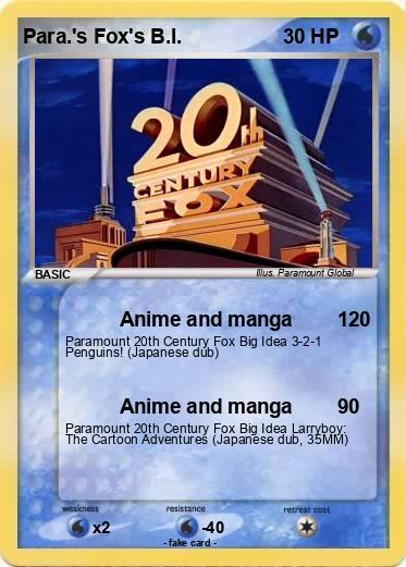 Pokemon Para.'s Fox's B.I.