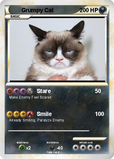 Pokemon Grumpy Cat