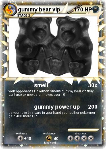 Pokemon gummy bear vip