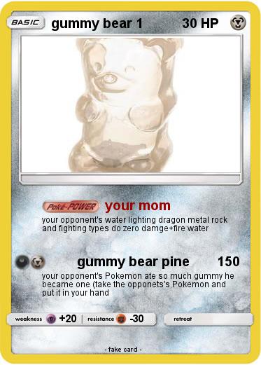 Pokemon gummy bear 1