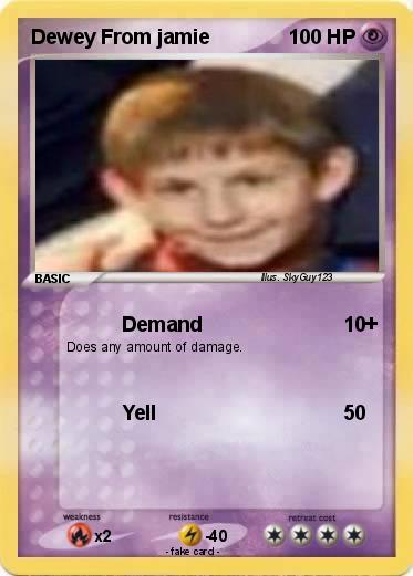 Pokemon Dewey From jamie