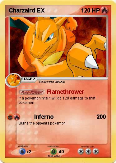 Pokemon Charzaird EX