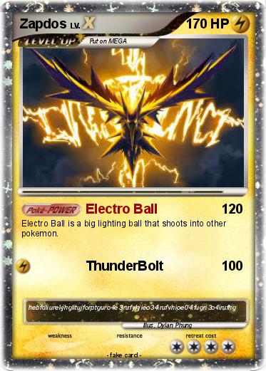 Pokemon Zapdos