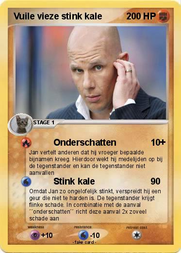 Pokemon Vuile vieze stink kale