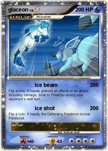 Pokemon glaceon