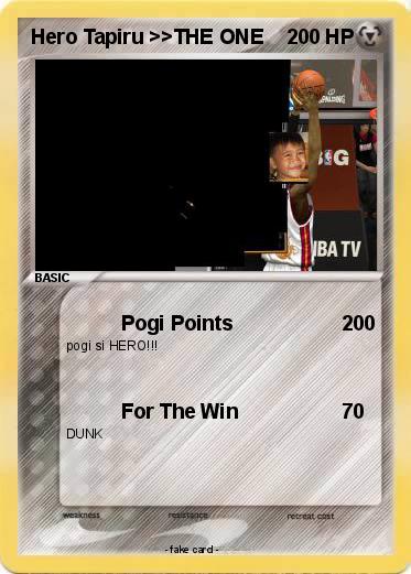 Pokemon Hero Tapiru >>THE ONE