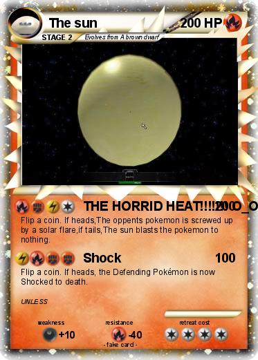 Pokemon The sun