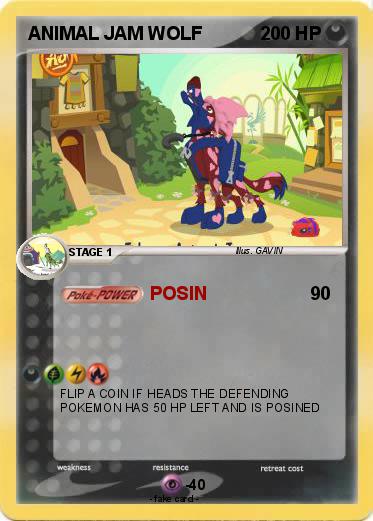 Pokemon ANIMAL JAM WOLF