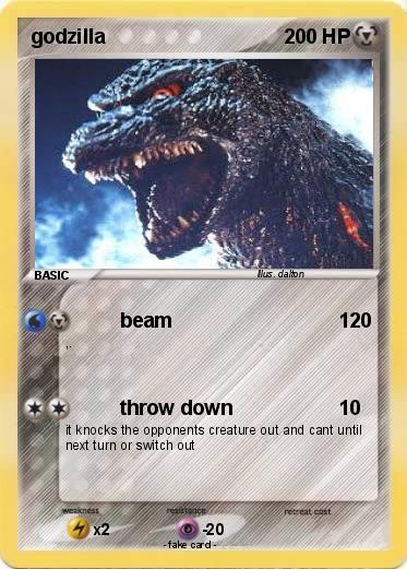Pokemon godzilla