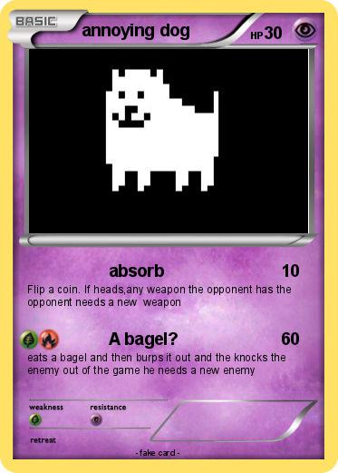 Pokemon annoying dog