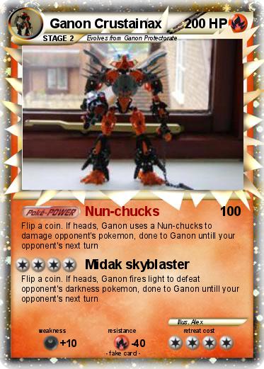 Pokemon Ganon Crustainax