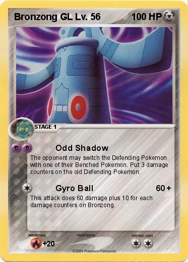 Pokemon Bronzong GL Lv. 56
