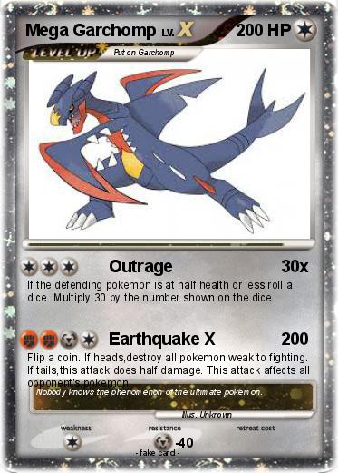 Pokemon Mega Garchomp