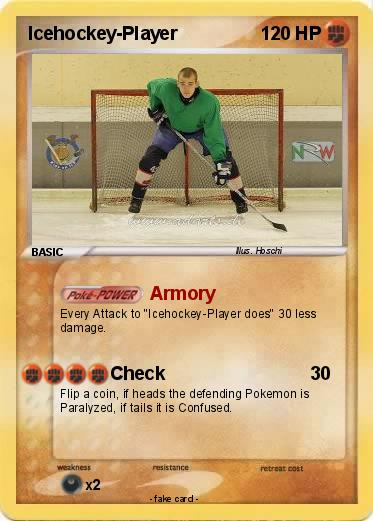 Pokemon Icehockey-Player