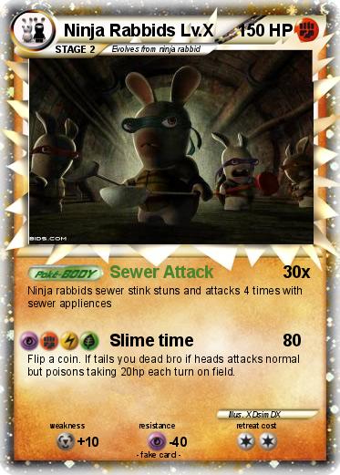 Pokemon Ninja Rabbids Lv.X