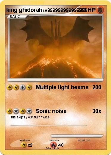 Pokemon king ghidorah