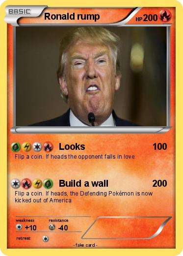 Pokemon Ronald rump