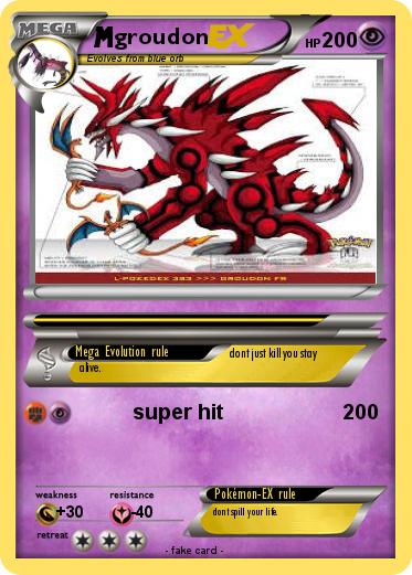Pokemon groudon