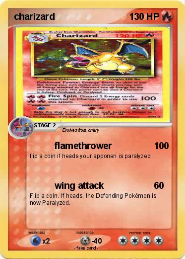 Pokemon charizard
