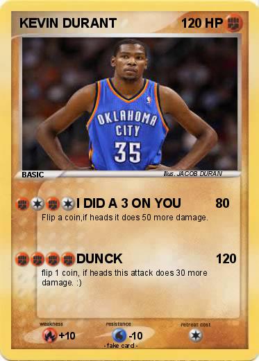 Pokemon KEVIN DURANT