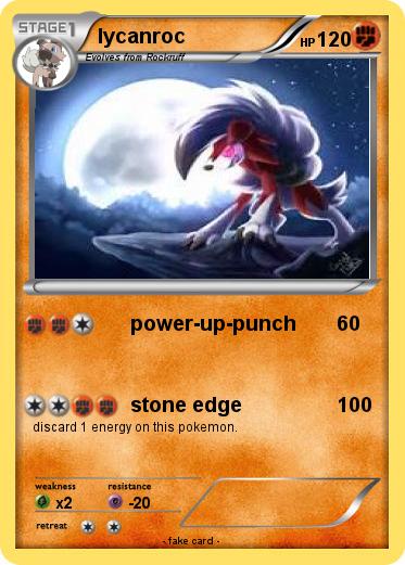 Pokemon lycanroc
