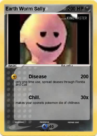 Pokemon Earth Worm Sally