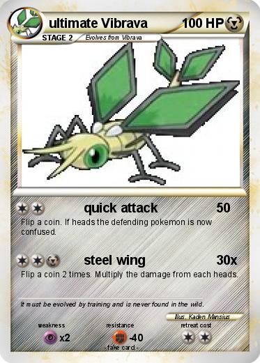 Pokemon ultimate Vibrava Pokemon ultimate Vibrava