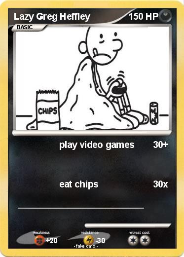 Pokemon Lazy Greg Heffley