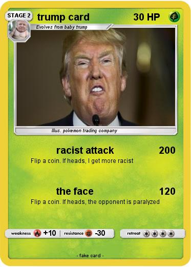 Pokemon trump card