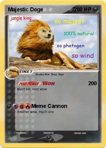 Pokemon Majestic Doge