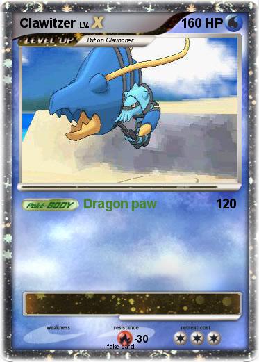Pokemon Clawitzer