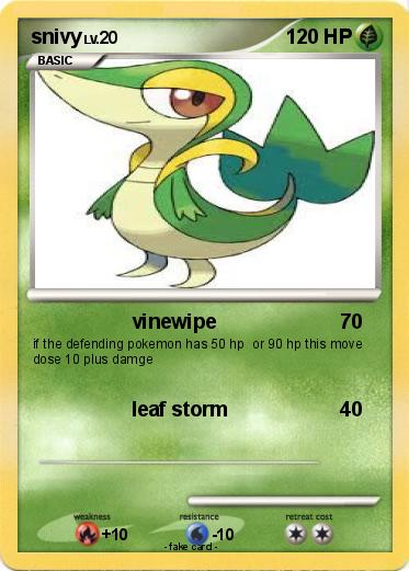 Pokemon snivy