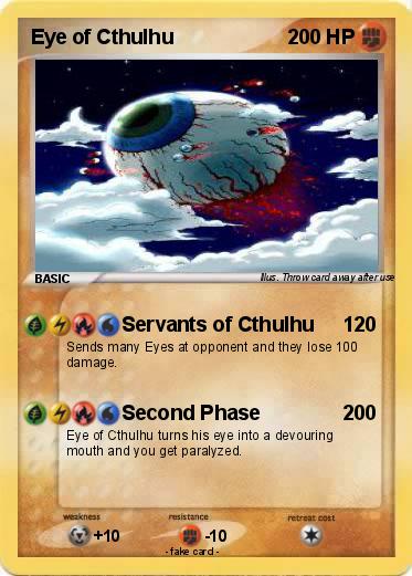 Pokemon Eye of Cthulhu