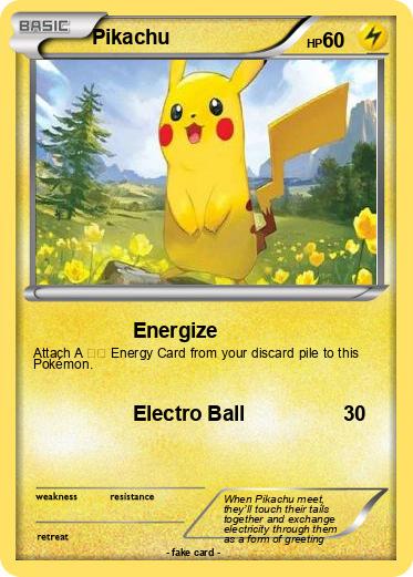Pokemon Pikachu