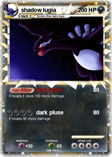 Pokemon shadow lugia